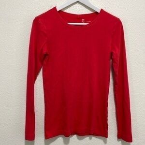 Gap tee S red crewneck The Bowery Super Soft crew